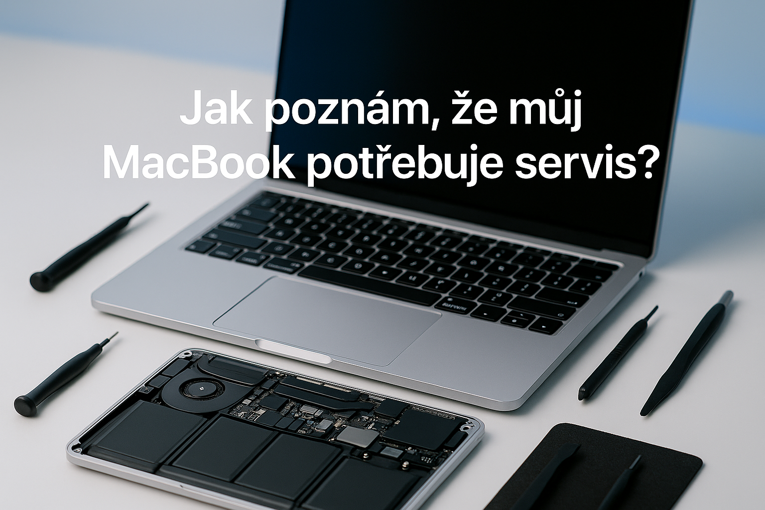  Jak poznám, že můj MacBook potřebuje servis?