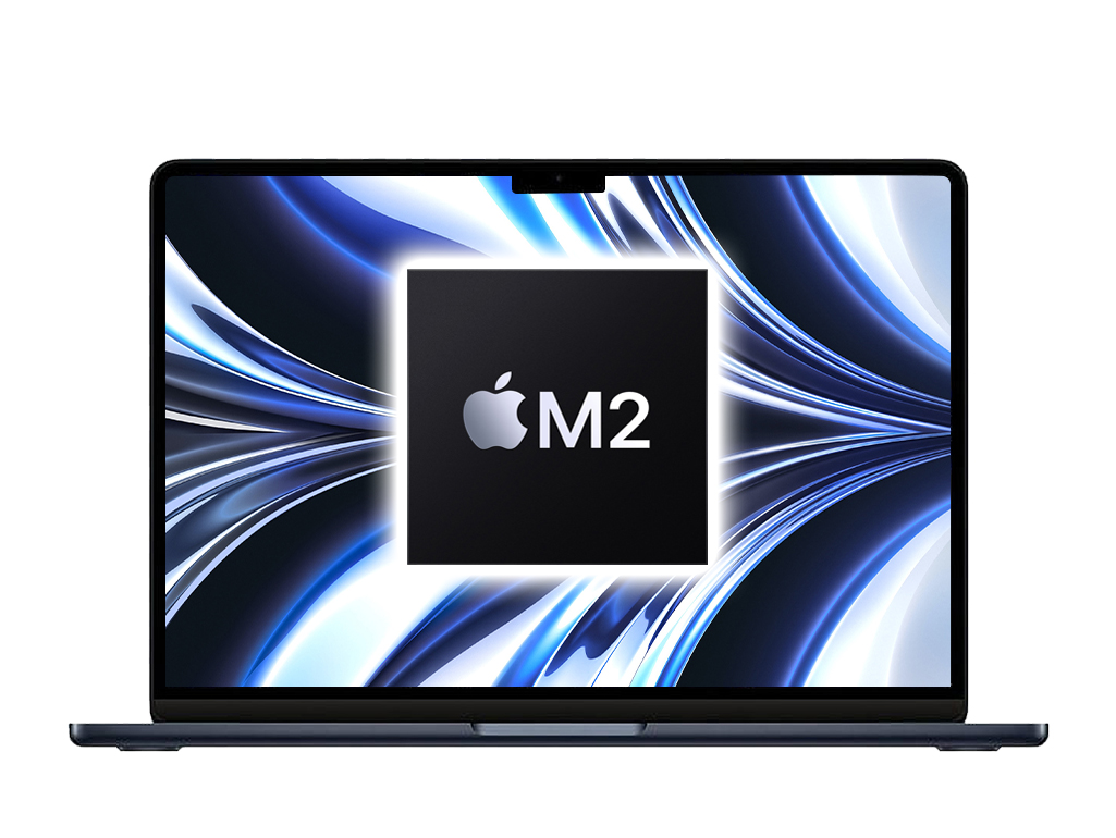 MacBook Air 13" 2022, M2 8-Core, 8GB/256GB Půlnoční (Stav B+)