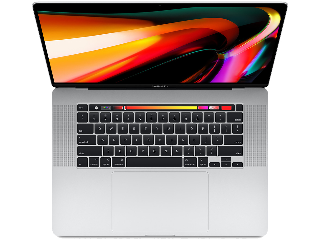 MacBook Pro 16" 2019, i7 2,6 GHz 32GB/512GB Stříbrná (Stav B+, Baterie 100 %)