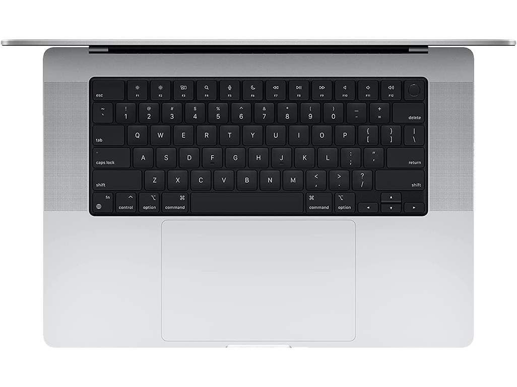MacBook Pro 16" 2021, M1 Max 10-Core 32-Core GPU, 32GB/1TB Stříbrná (Stav B+)