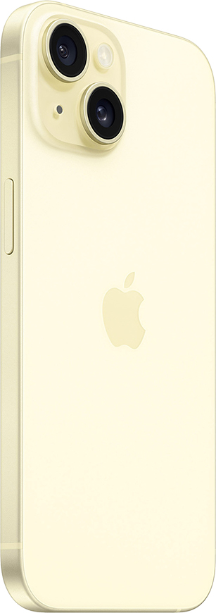 iPhone 15, 128GB Žlutá (Stav A, Baterie 100 %)
