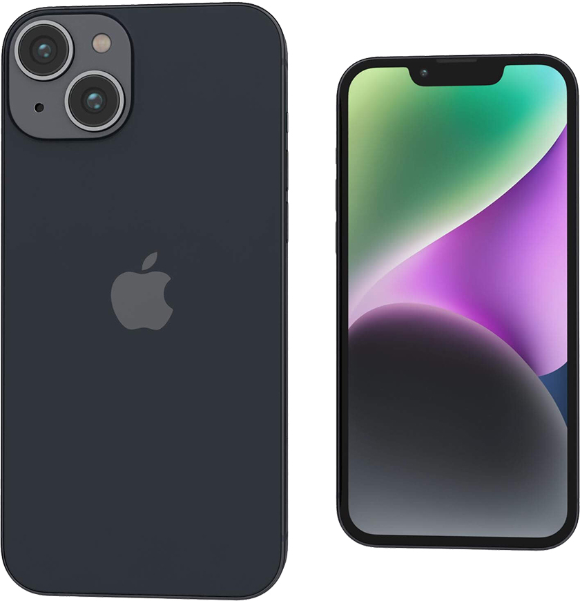 iPhone 14, 256GB Temně inkoustová (Stav A)