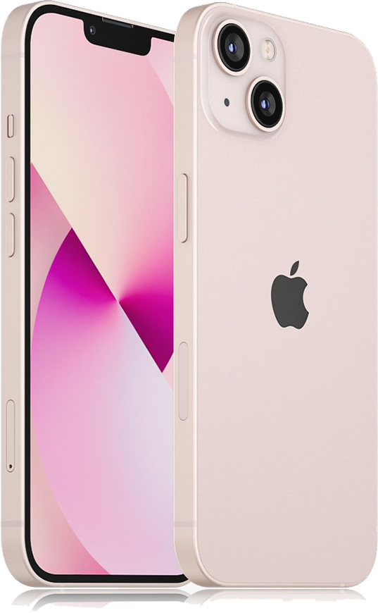 iPhone 13 mini, 128GB Růžová (Stav A, Baterie 100 %)