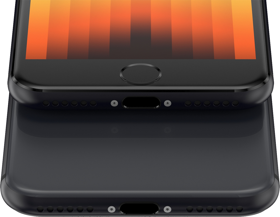 iPhone SE 2022, 64GB Černá (Stav A-)