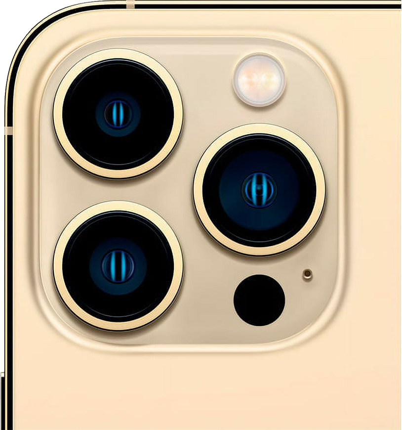 iPhone 13 Pro, 128GB Zlatá (Stav A, Baterie 100 %)