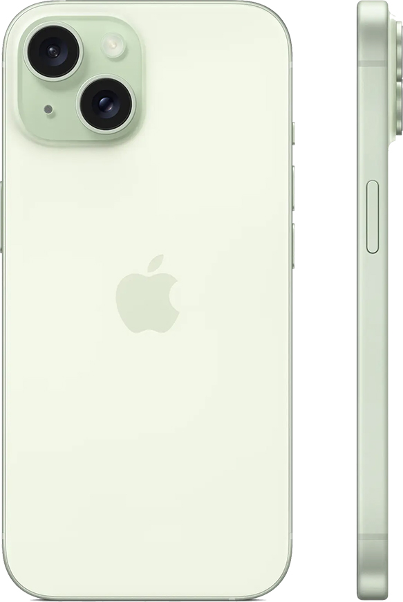 iPhone 15, 256GB Zelená (Stav A+)