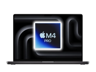 Macbook Pro 14" 2024, M4 Pro 14-Core, 24GB/1TB Vesmírně černá (Stav A, Baterie 100 %)