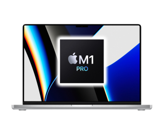 MacBook Pro 14" 2021, M1 Pro 8-Core, 16GB/512GB Stříbrná (Stav B)