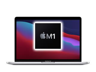 MacBook Pro 13" 2020, M1 8-Core, 8GB/256GB Stříbrná (Stav B+)