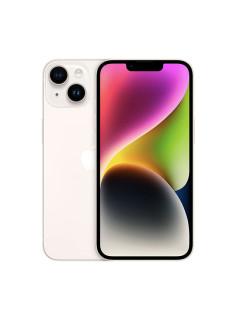 iPhone 14, 128GB Hvězdně bílá (Stav A, Baterie 100 %)